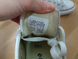 Converse Chuck Taylor All Star Piel Blancas