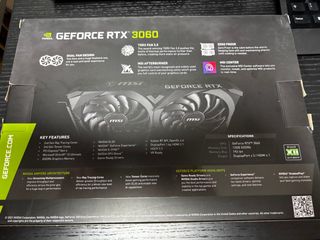 Tarjeta Gráfica MSI GeForce RTX 3060 Ventus 2X