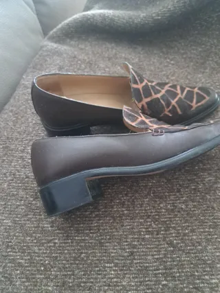 Zapatos de vestir mujer piel .