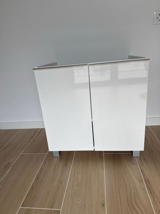 Mueble de baño blanco