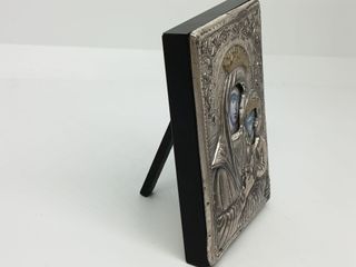 Icono bizantino religioso plata laminada 925 Italy