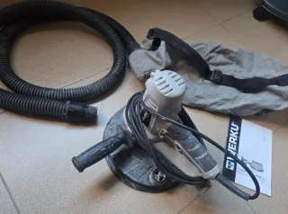 Lijadora de pared con aspiración