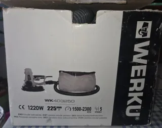 Lijadora de pared con aspiración