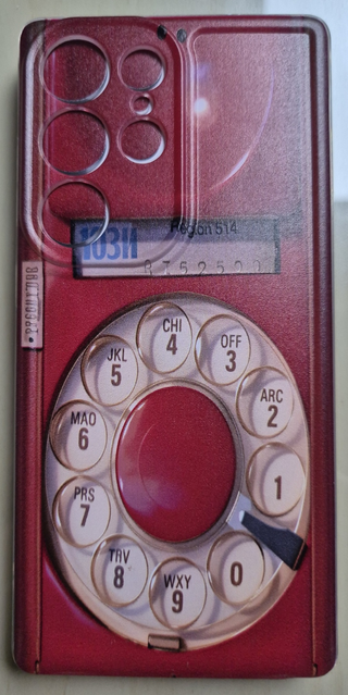 Funda Samsung S25 Ultra - Diseño Teléfono Antiguo