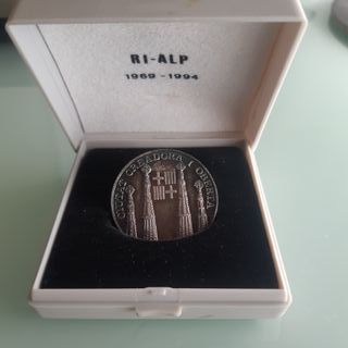 Moneda Medalla Plata 999 Cataluña