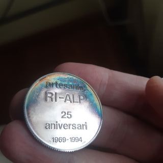 Moneda Medalla Plata 999 Cataluña