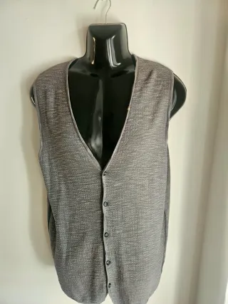Gilet uomo taglia XL grigio