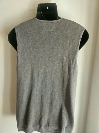 Gilet uomo taglia XL grigio