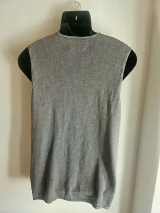 Gilet uomo taglia XL grigio