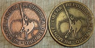 #1401 – 2 Monete di Fantasia LEGA NORD