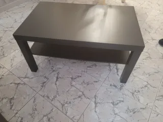 Mesa de centro madera marrón vengue