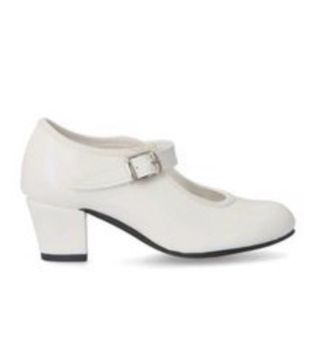 Tacones Flamenca Blancos