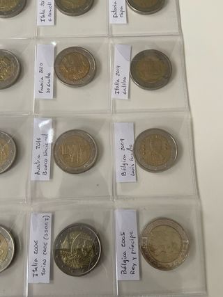 Colección 20 monedas 2€ conmemorativas