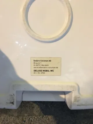 Baño Químico Portátil WC Orinal Mobile Deluxe