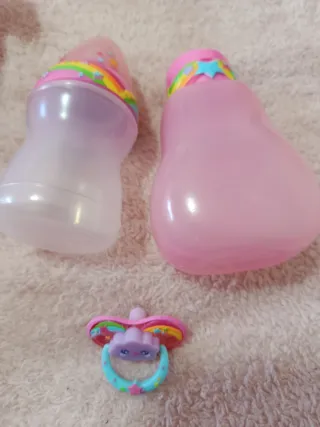 Muñeca Bebé Glitter Rosa