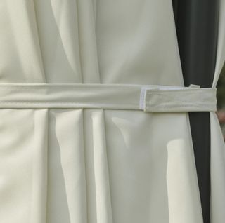 Sombrilla Doble Beige/Blanca 270x445x260cm