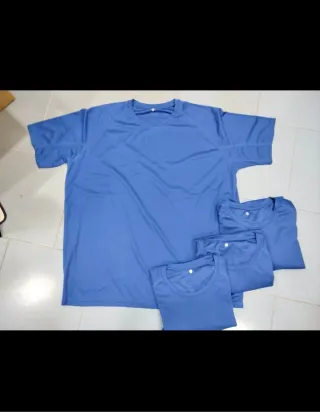 Lote Camisetas microfibra hombre azul