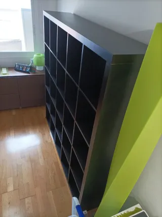 Estantería Kallax 189x189 Wengue