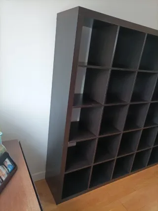 Estantería Kallax 189x189 Wengue