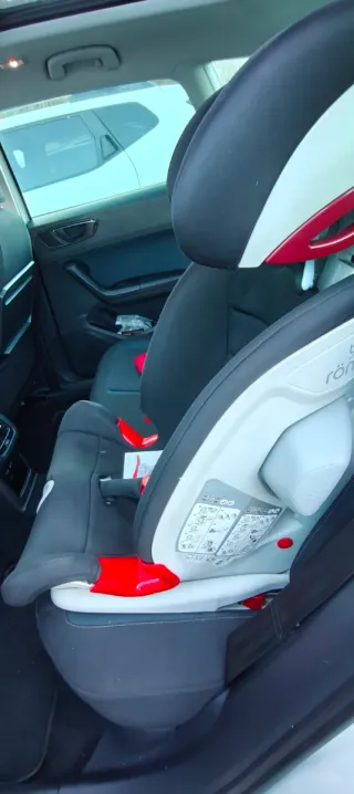 Silla coche Britax Römer negra