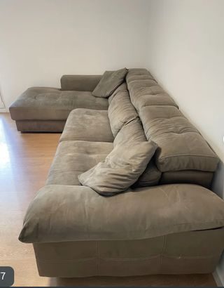 Sofá Chaiselongue Gris