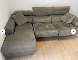 Sofá Chaiselongue Gris