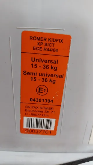 Silla coche Romer Kidfix