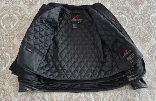 Chaqueta Moto Alpinestars Vintage Cuero Marrón