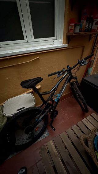 Bicicleta Rockrider 500S XL Negra como nueva