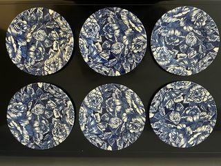 Johnson Bros Lote Platos Ingleses Vintage Azul