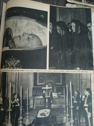 REVISTA ORIGINAL SOBRE LA MUERTE DE FRANCO.
