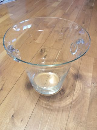 Cubitera de cristal para botellas grandes