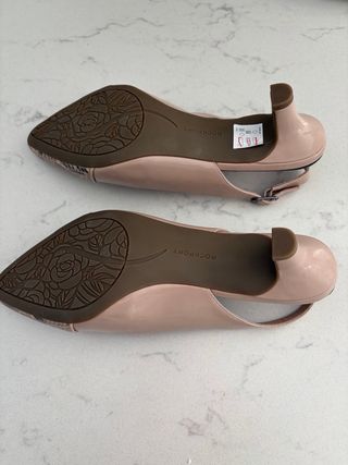 Zapatos Rockport Slingback Piel Serpiente Beige