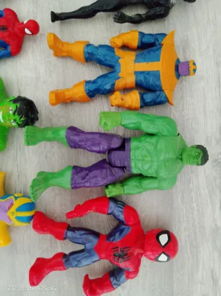 13 Figuras Superhéroes Marvel