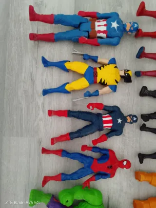 13 Figuras Superhéroes Marvel