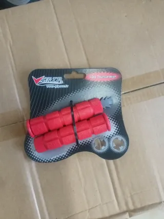 Manopole bici V-Grip Rosse