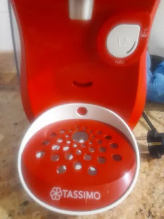 Cafetera Bosch Tassimo Roja