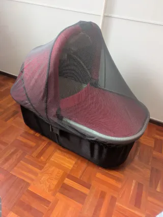 Capazo Uppababy Completo Rojo