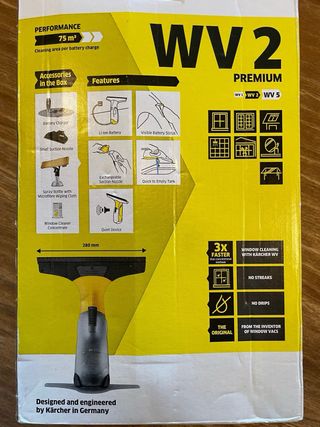Limpia cristales karcher wv2