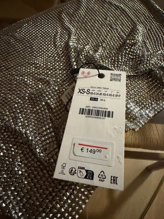 Zara Falda malla Ludovic Saint Sernin Talls XS-S