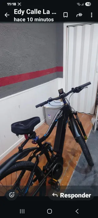 Bicicleta eléctrica marca CONOR 950