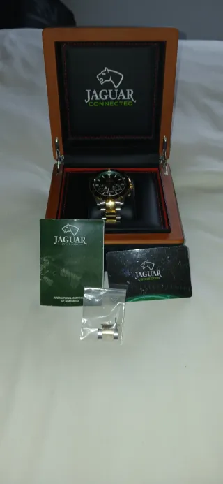 Reloj Jaguar Connected Hombre Oro Verde