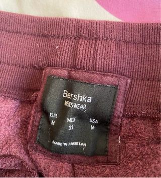 Pantalón chándal hombre morado