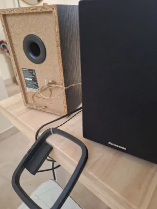 Minicadena DVD Panasonic SA-PM86D Negra