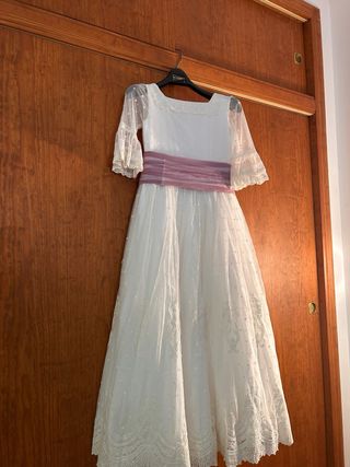 Vestido Comunión Amaya Blanco
