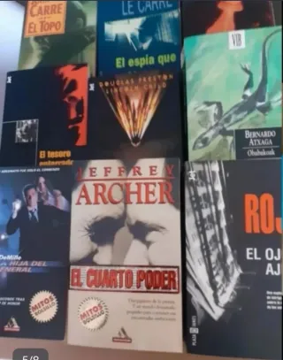 5 libros a elegir