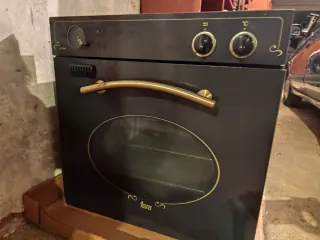 Horno rústico/vintage negro