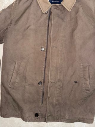 Burberry Giacca Uomo OriginaleMarrone Interno tg48