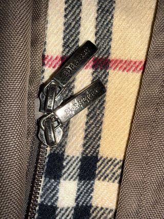 Burberry Giacca Uomo OriginaleMarrone Interno tg48