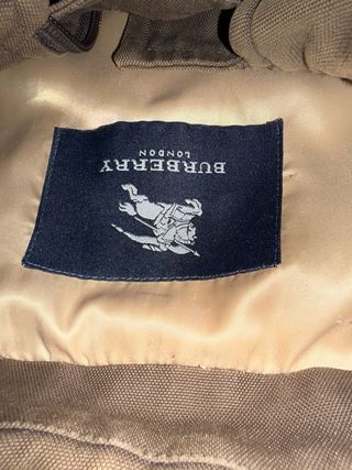 Burberry Giacca Uomo OriginaleMarrone Interno tg48